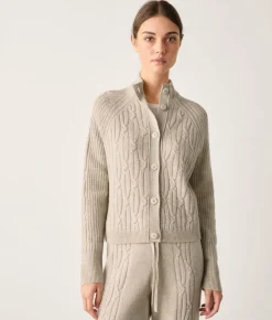 Golfino coste intrecciate in Cashmere Ultrasoft