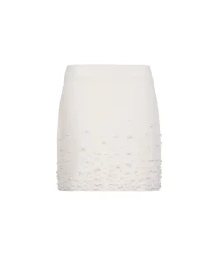 Gonna con perle in Cashmere Ultrasoft