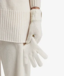 Guanti in Cashmere Ultrasoft e bouclè