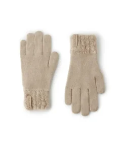 Guanti in Cashmere Ultrasoft e bouclè