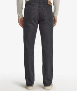 Jeans in cotone e lino