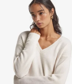Maglia con dettaglio trecce in Cashmere Ultrasoft