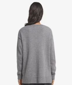 Maglia con dettaglio trecce in Cashmere Ultrasoft