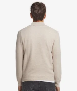 Maglia con mezza zip in Cashmere Ultrasoft
