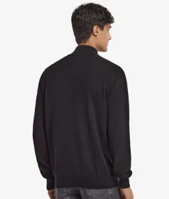 Maglia con mezza zip in Cashmere Ultrasoft