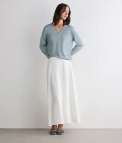 Maglia con scollo a V in Cashmere Ultrafine