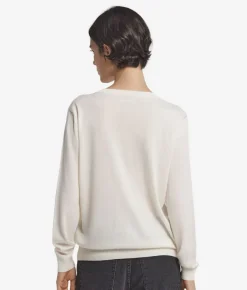 Maglia con scollo a V in Cashmere Ultrafine