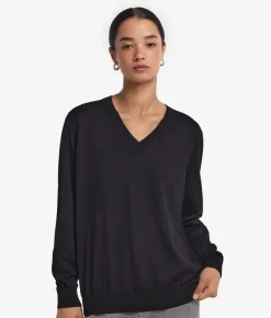 Maglia con scollo a V in Cashmere Ultrafine