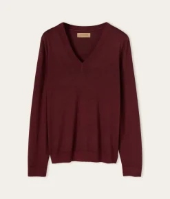 Maglia con scollo a V in Cashmere Ultrafine