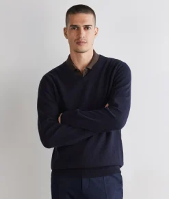 Maglia con scollo a V in Cashmere Ultrasoft