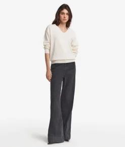 Maglia con scollo a V in Cashmere Ultrasoft