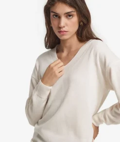 Maglia con scollo a V in Cashmere Ultrasoft
