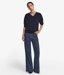 Maglia con scollo a V in Cashmere Ultrasoft