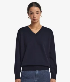 Maglia con scollo a V in Cashmere Ultrasoft