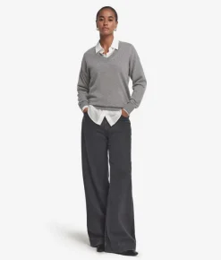 Maglia con scollo a V in Cashmere Ultrasoft