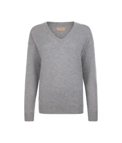 Maglia con scollo a V in Cashmere Ultrasoft