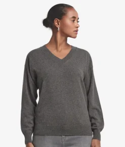 Maglia con scollo a V in Cashmere Ultrasoft
