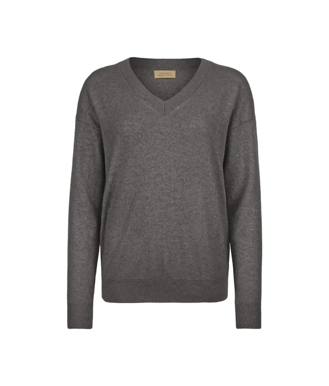 Maglia con scollo a V in Cashmere Ultrasoft
