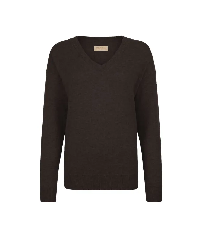 Maglia con scollo a V in Cashmere Ultrasoft