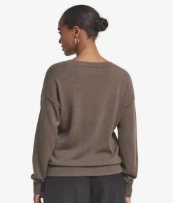 Maglia con scollo a V in Cashmere Ultrasoft