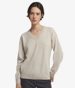 Maglia con scollo a V in Cashmere Ultrasoft
