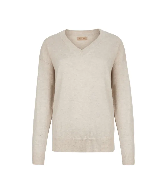 Maglia con scollo a V in Cashmere Ultrasoft