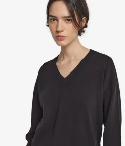 Maglia con scollo a V in Cashmere Ultrasoft