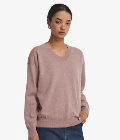 Maglia con scollo a V in Cashmere Ultrasoft