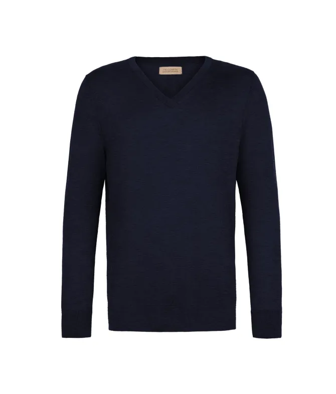 Maglia con scollo V in Cashmere Ultrafine