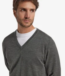Maglia con scollo V in Cashmere Ultrafine