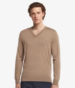 Maglia con scollo V in Cashmere Ultrafine