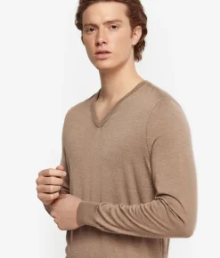 Maglia con scollo V in Cashmere Ultrafine