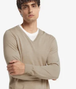 Maglia con scollo V in Cashmere Ultrafine
