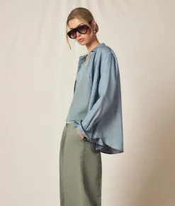Maglia traforata in cotone