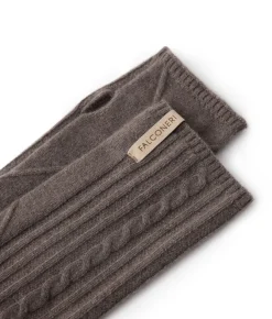 Manicotti con punti misti in cashmere