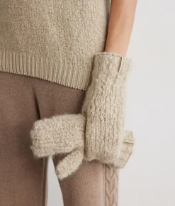 Muffole in Cashmere Ultrasoft e bouclè