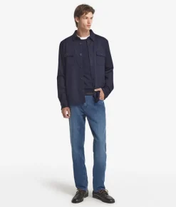 Overshirt in lana