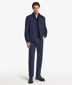 Overshirt tecnico con zip