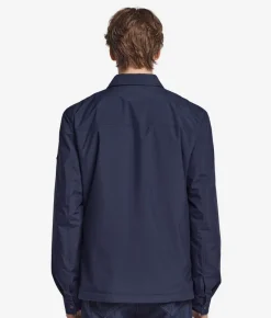 Overshirt tecnico con zip