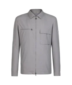 Overshirt tecnico con zip