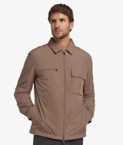 Overshirt tecnico con zip