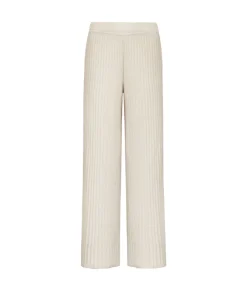 Pantalone a coste lamé