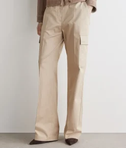 Pantalone cargo in cotone