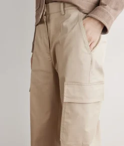 Pantalone cargo in cotone
