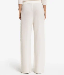 Pantalone con dettaglio trecce in Cashmere Ultrasoft