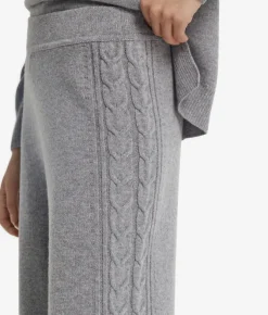 Pantalone con dettaglio trecce in Cashmere Ultrasoft