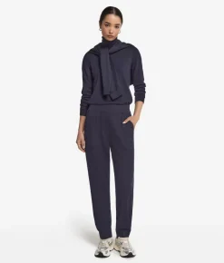 Pantalone con polsino in Cashmere Ultrafine