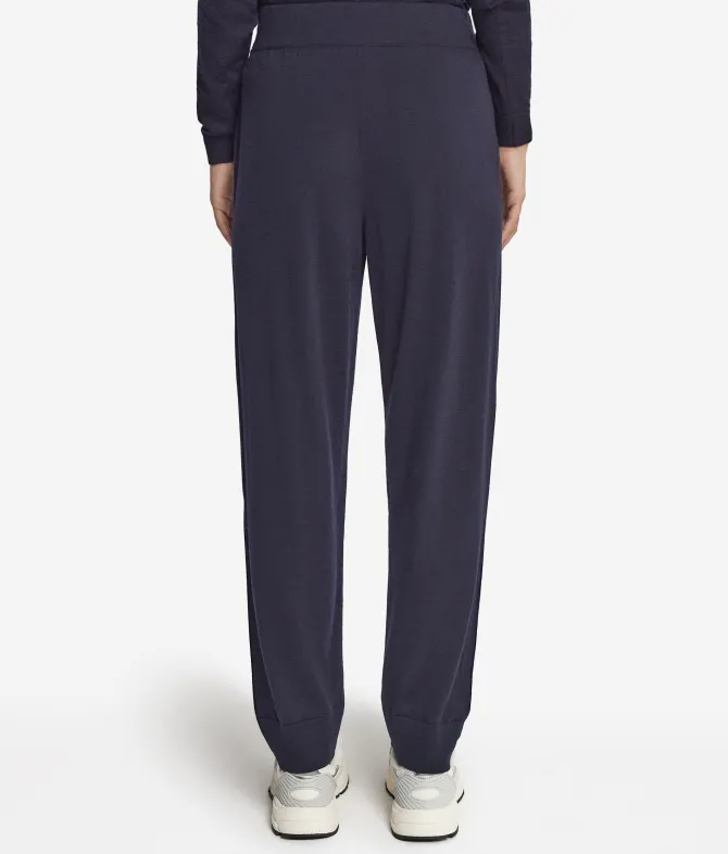 Pantalone con polsino in Cashmere Ultrafine