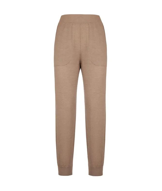 Pantalone con polsino in Cashmere Ultrafine
