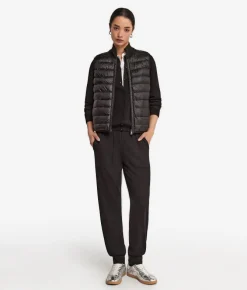 Pantalone con polsino in Cashmere Ultrafine